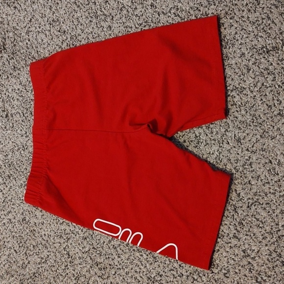 Fila Red Athletic Shorts - Picture 6 of 7